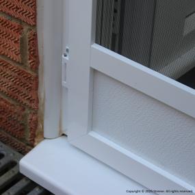 Hinged Fly Screen for Single Doors - Commercial (DIY Kit)